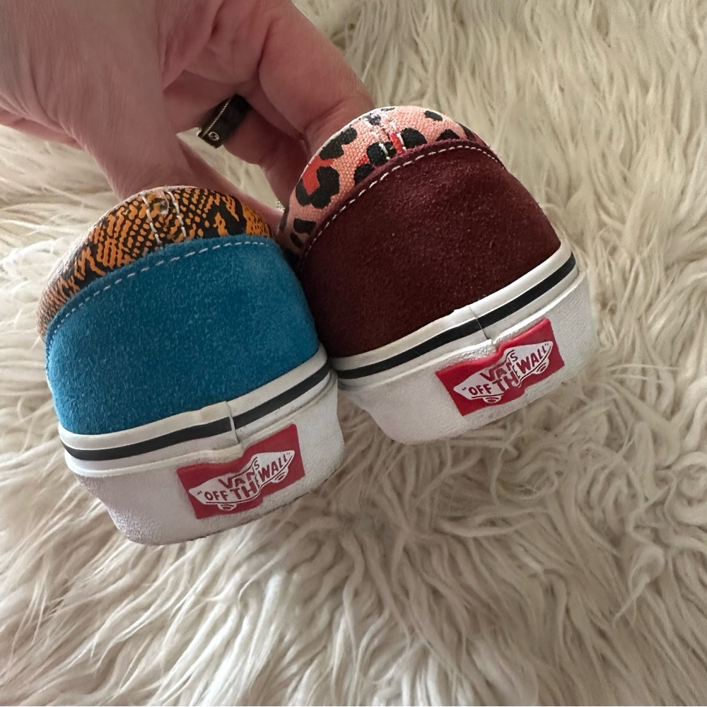 Vans Era Patchwork Leopard Snake Men's Size 6.5 Woman's 8 - Picture 3 of 8